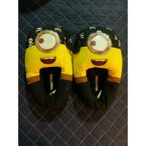 Minions Kids L 2-3 Slippers Rare